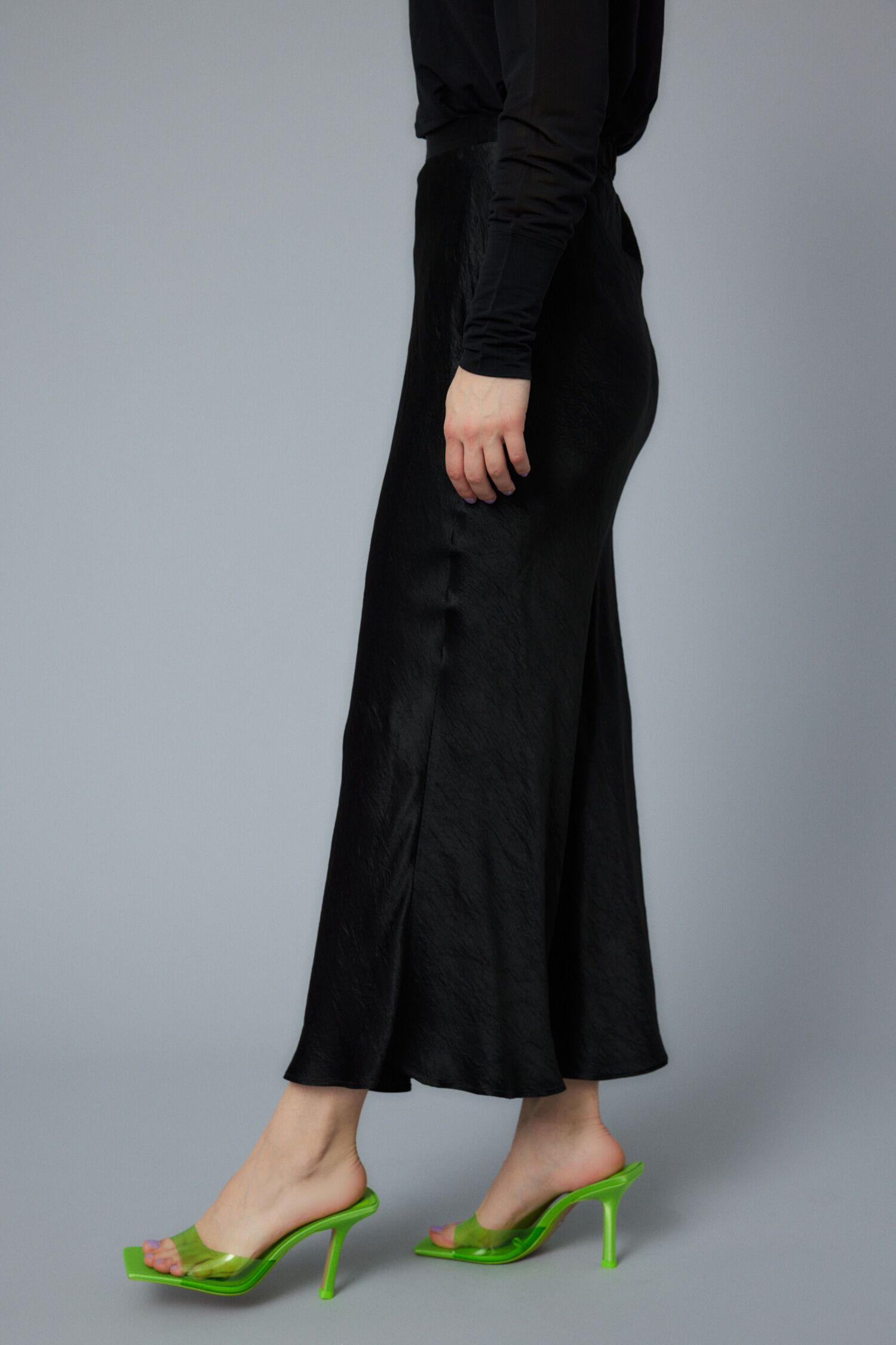 HeRIN.CYE「Satin mermaid skirt」|スカート|