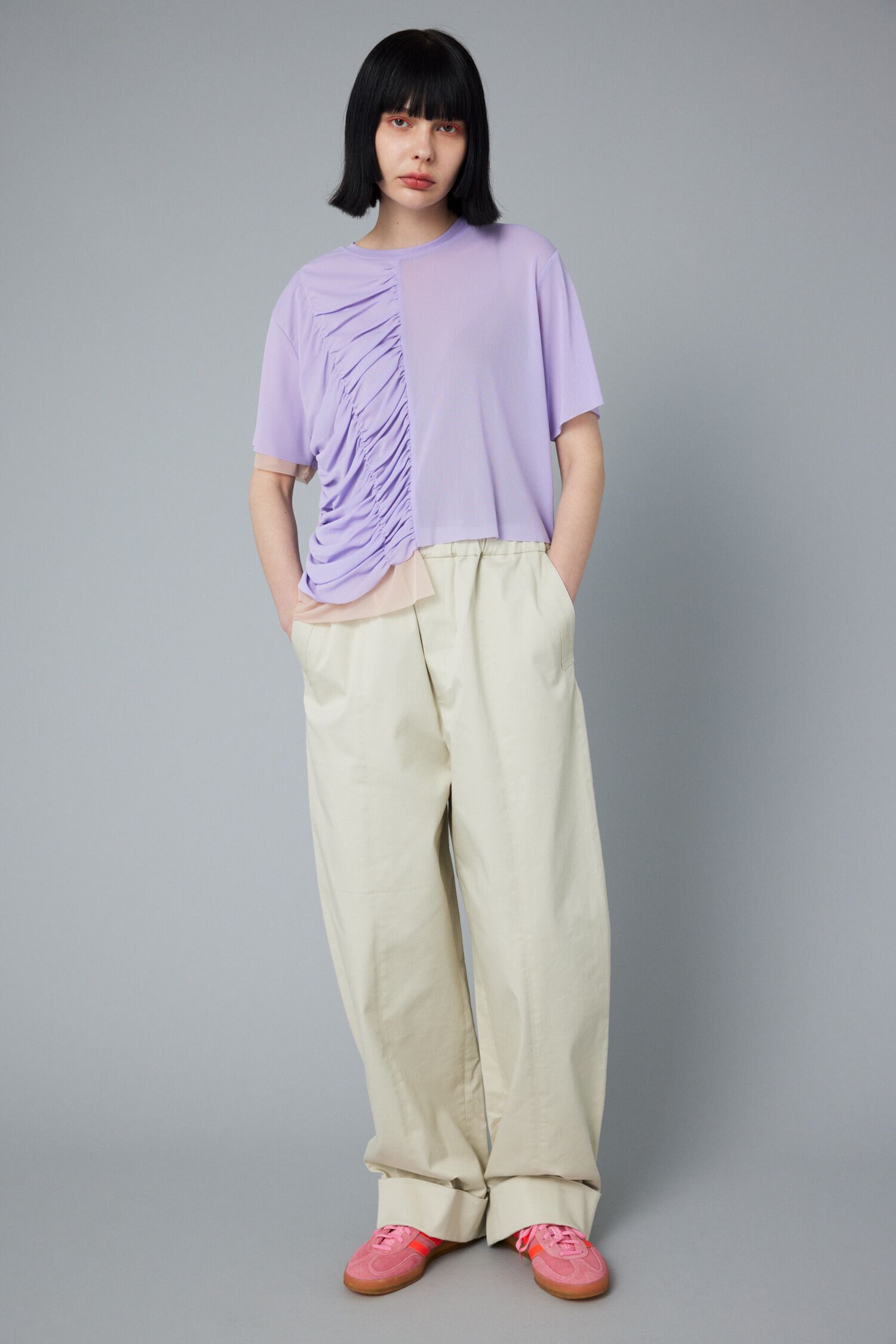 HeRIN.CYE「Double hem tops」|Tシャツ・カットソー|