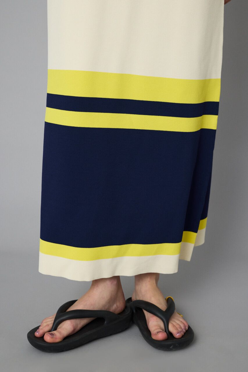 HeRIN.CYE「Border hem one piece」|ワンピース|