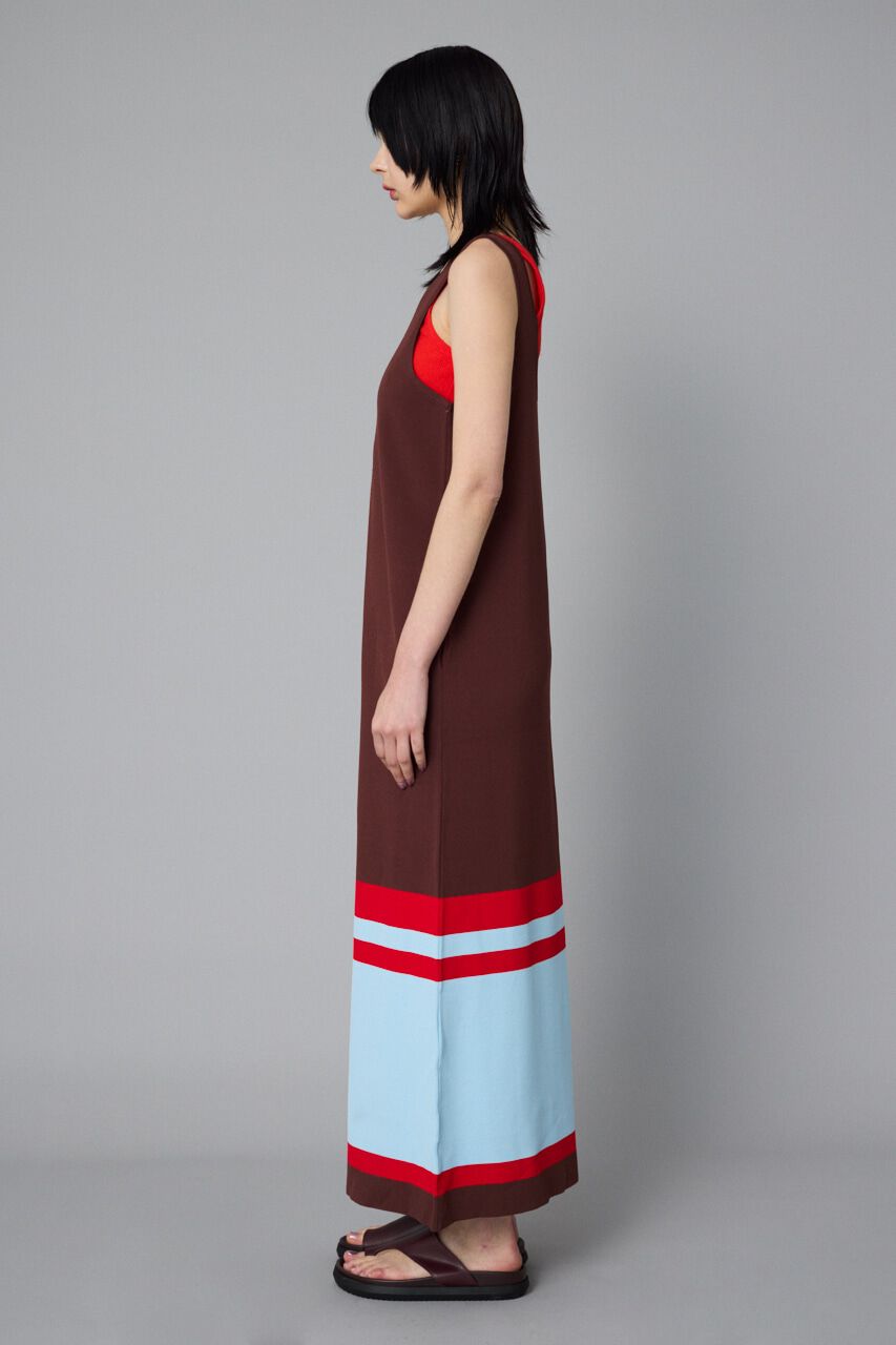 HeRIN.CYE「Border hem one piece」|ワンピース|