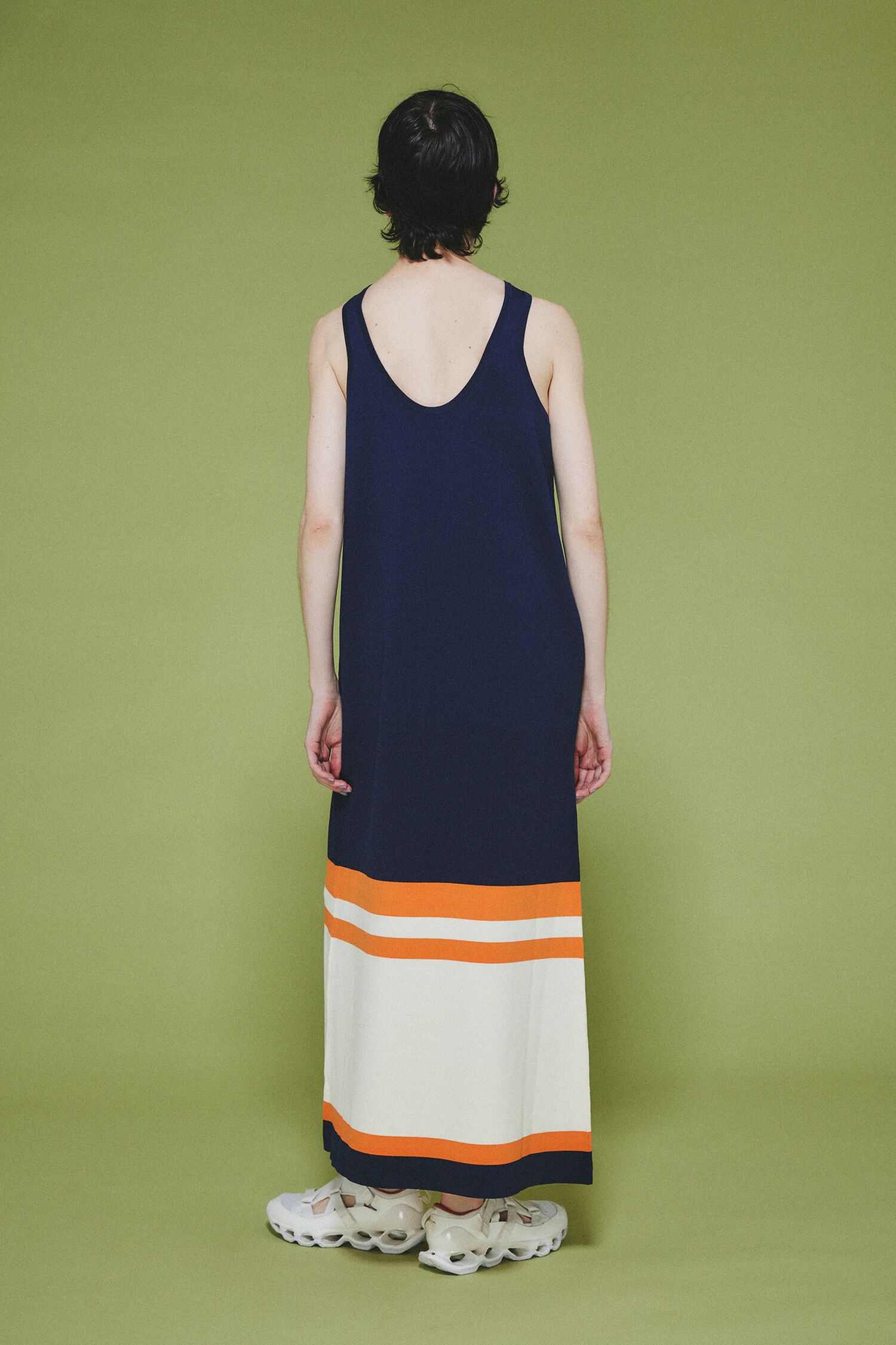 HeRIN.CYE「Border hem one piece」|ワンピース|