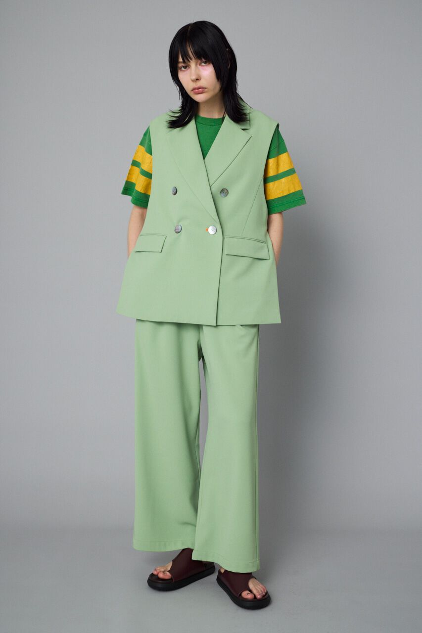 HeRIN.CYE「Side open gilet」|ダウンベスト・ベスト|