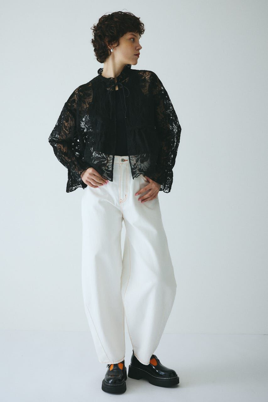 HeRIN.CYE「Lace blouse」|シャツ・ブラウス|