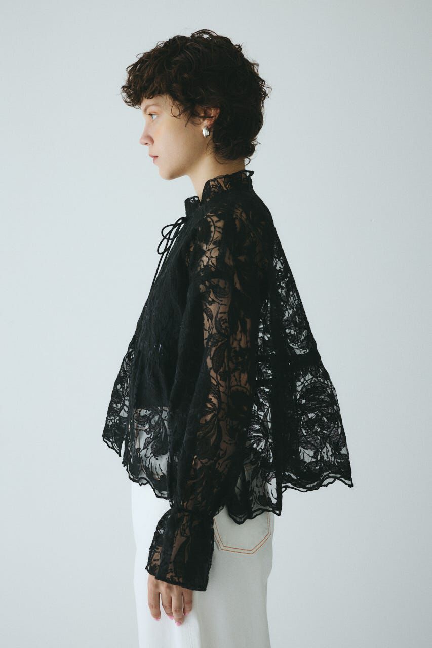 HeRIN.CYE「Lace blouse」|シャツ・ブラウス|