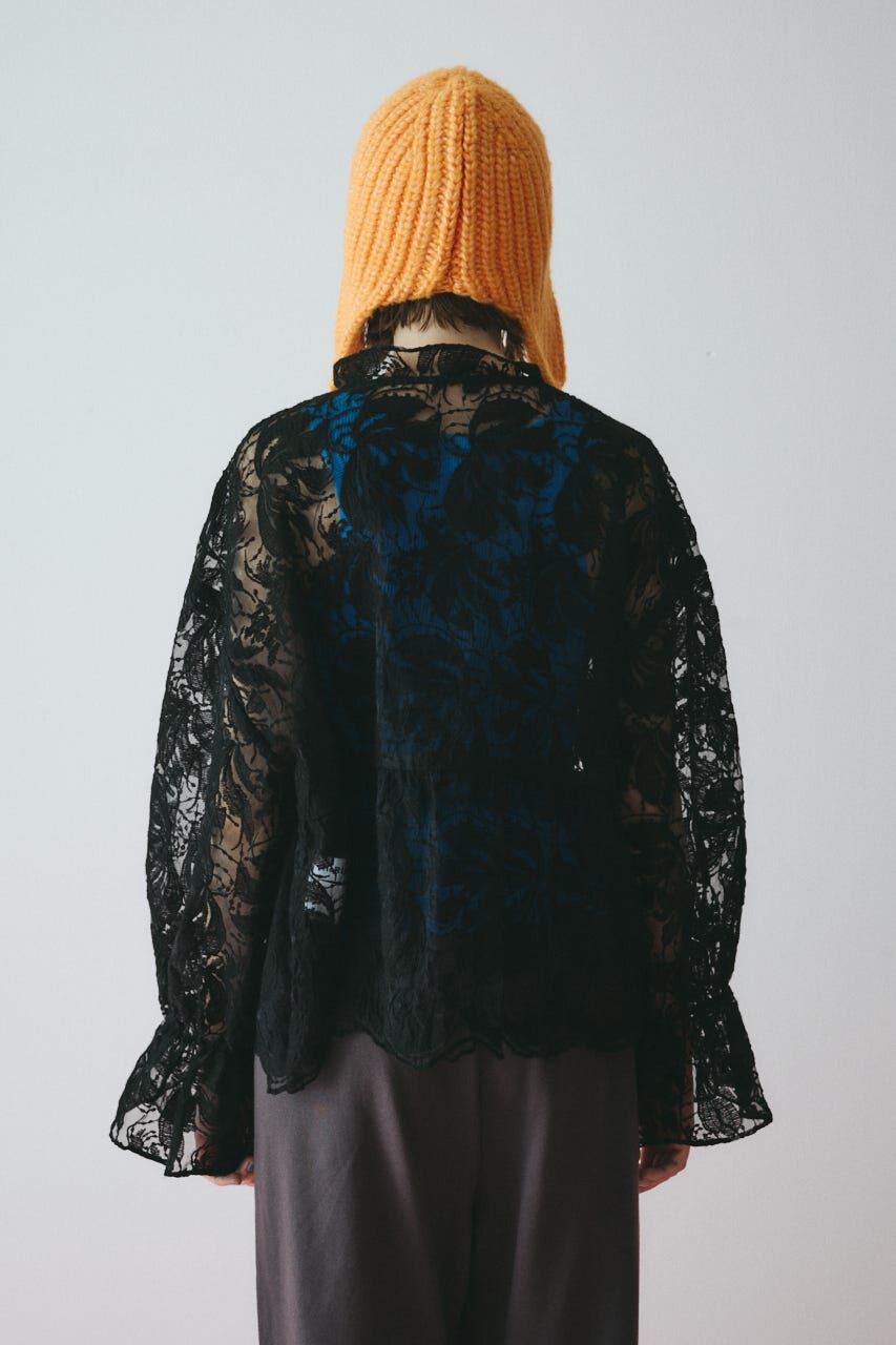 HeRIN.CYE「Lace blouse」|シャツ・ブラウス|