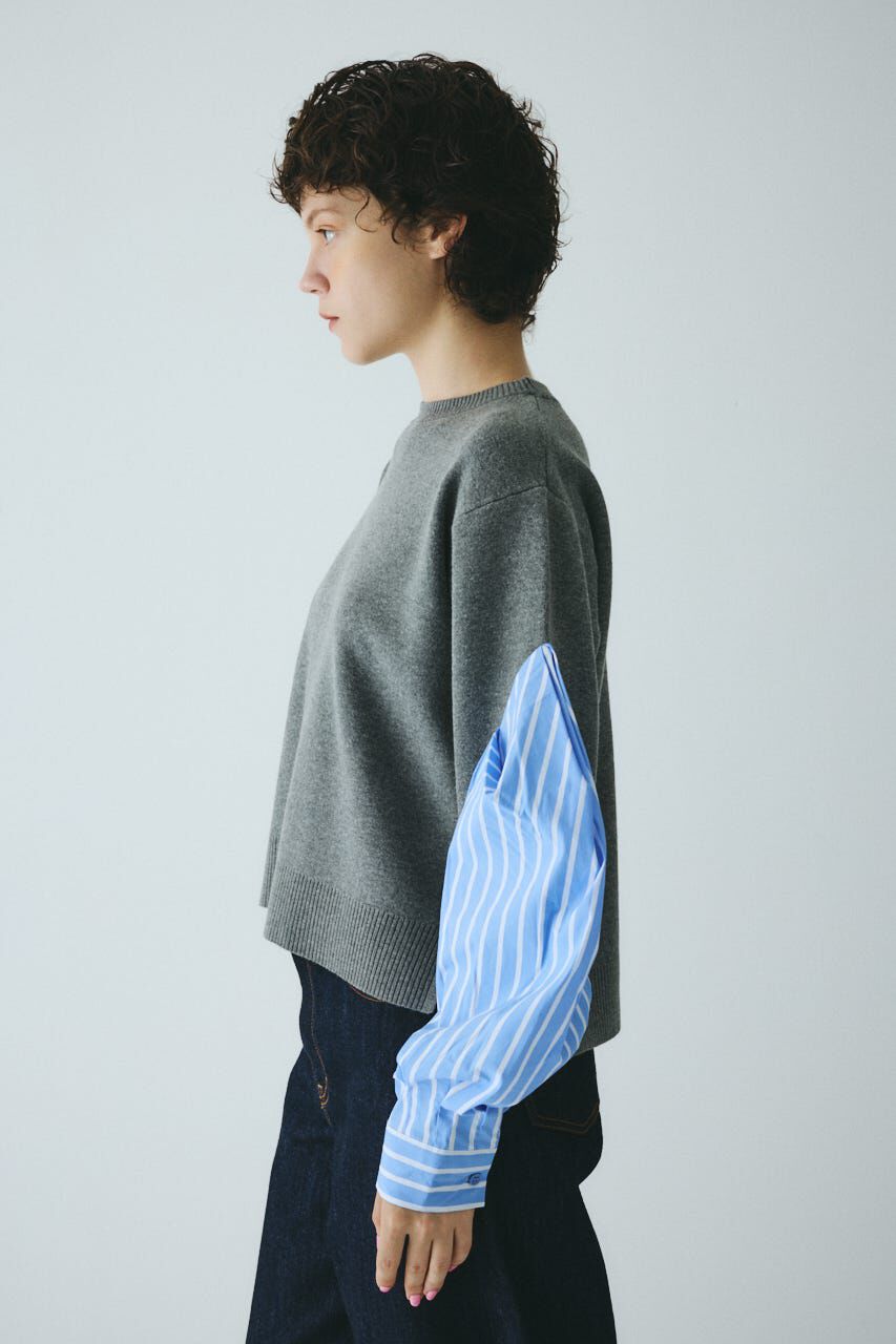 HeRIN.CYE「Docking knit tops」|ニット・セーター|