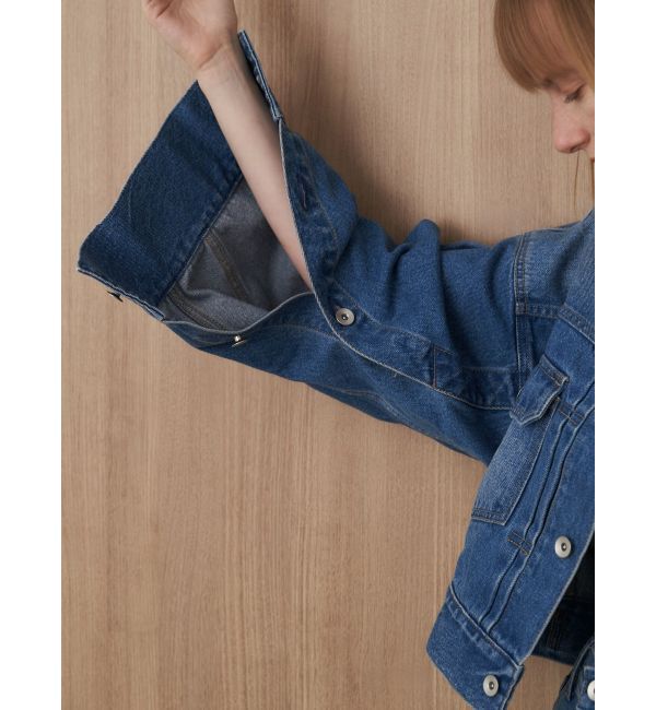 ELENDEEK「WIDE SLEEVE DENIM JK」|デニムジャケット|