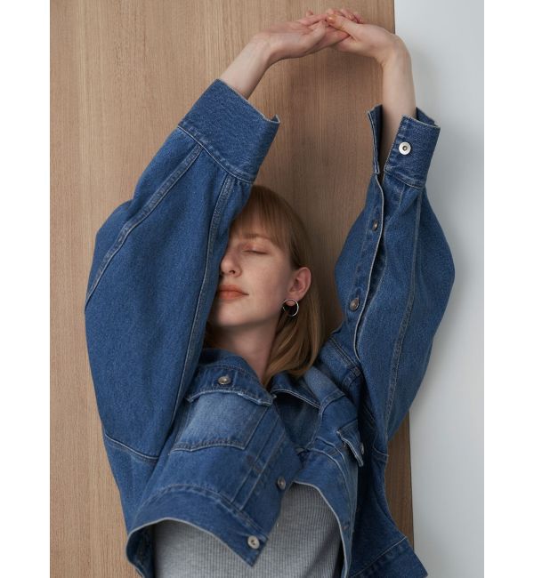 ELENDEEK「WIDE SLEEVE DENIM JK」|デニムジャケット|