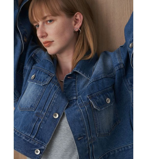 ELENDEEK「WIDE SLEEVE DENIM JK」|デニムジャケット|