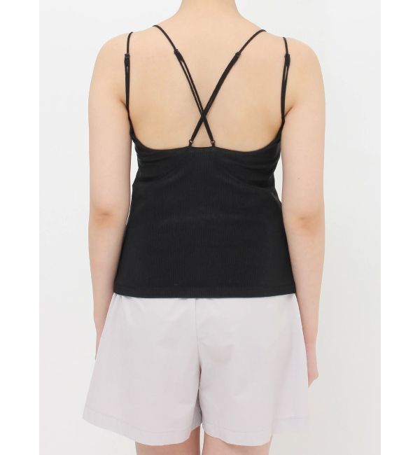 ELENDEEK「BACK CROSS PAD CAMI」|キャミソール|
