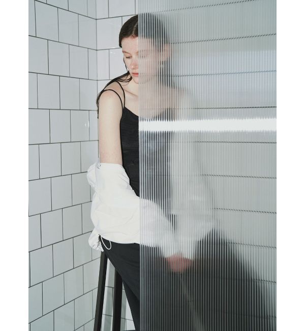 ELENDEEK「BACK CROSS PAD CAMI」|キャミソール|