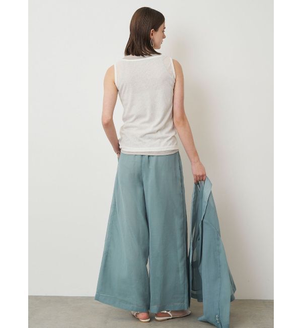 ELENDEEK「SHEER LAYERED TANK」|タンクトップ|