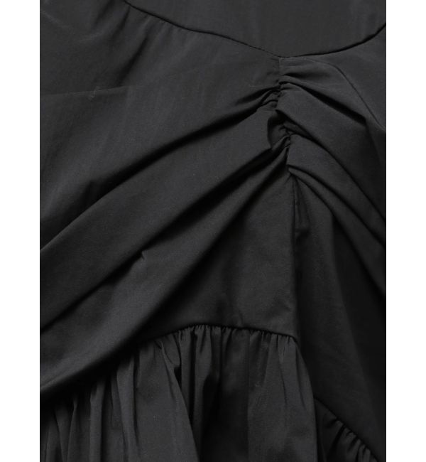 ELENDEEK「GATHER BALLOON PEPLUM BL」|シャツ・ブラウス|