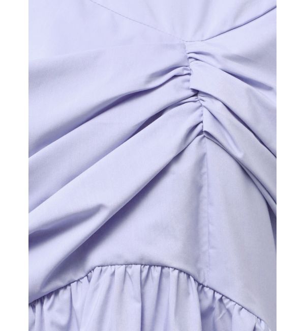 ELENDEEK「GATHER BALLOON PEPLUM BL」|シャツ・ブラウス|