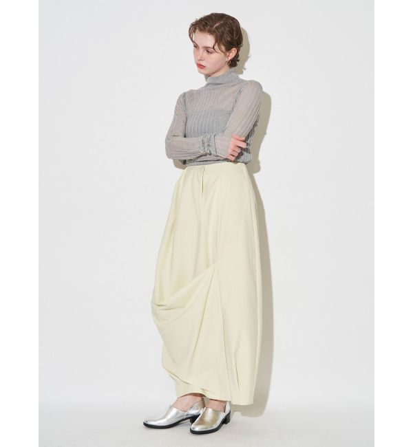 ELENDEEK「ASYME DRAPE SK」|スカート|