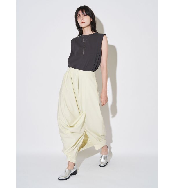 ELENDEEK「ASYME DRAPE SK」|スカート|