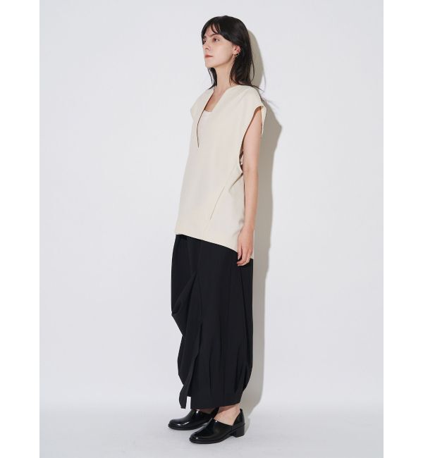 ELENDEEK「ASYME DRAPE SK」|スカート|