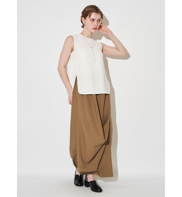 ELENDEEK「ASYME DRAPE SK」|スカート|