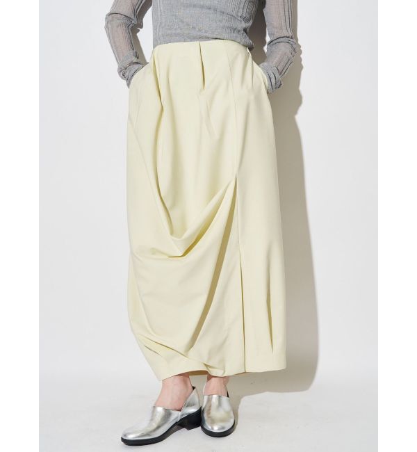 ELENDEEK「ASYME DRAPE SK」|スカート|