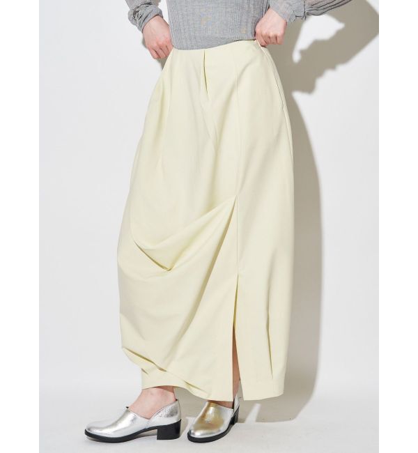 ELENDEEK「ASYME DRAPE SK」|スカート|
