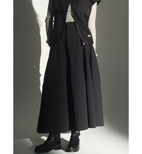 ELENDEEK「【Dickies&times;ELENDEEK】VOLUME FLARE SK」|スカート|ブラック