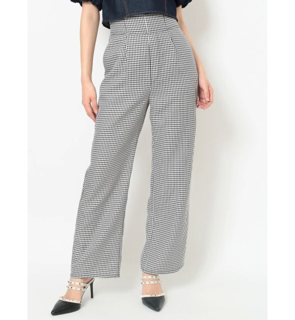 RESEXXY「ギンガムチェックストレートパンツ」|その他|