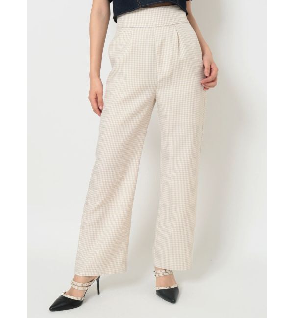 RESEXXY「ギンガムチェックストレートパンツ」|その他|