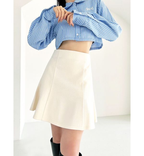 RESEXXY「スウェットミニフレアスカート【セットアップ着用可能】」|スカート|