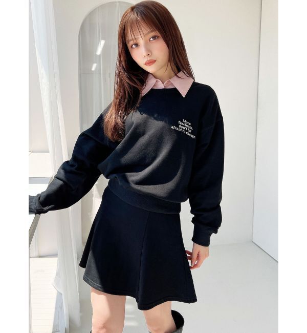 RESEXXY「スウェットミニフレアスカート【セットアップ着用可能】」|スカート|
