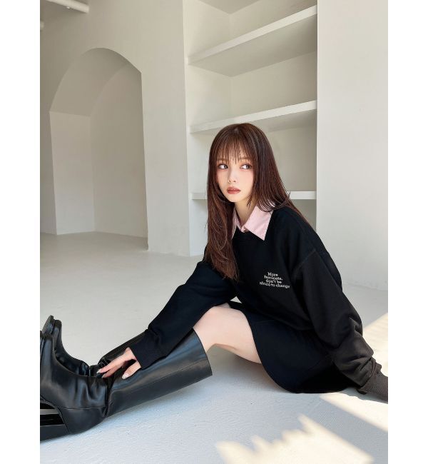 RESEXXY「スウェットミニフレアスカート【セットアップ着用可能】」|スカート|