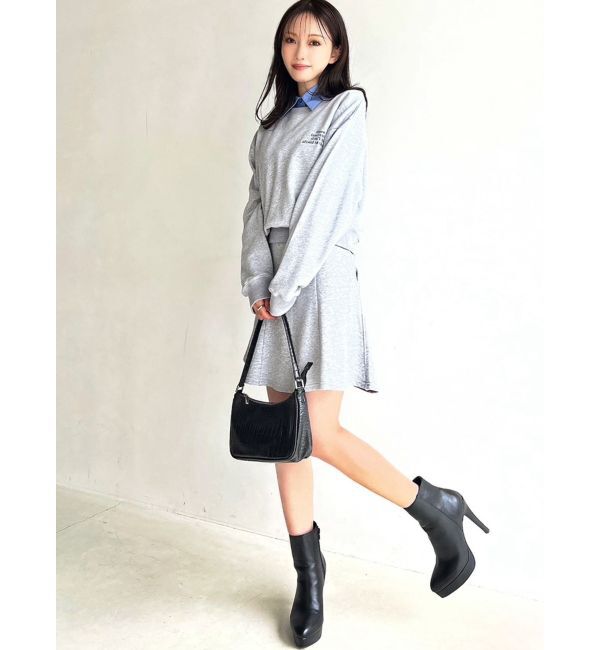 RESEXXY「スウェットミニフレアスカート【セットアップ着用可能】」|スカート|