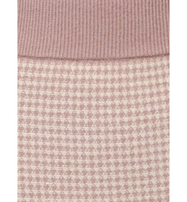 RESEXXY「ハウンドトゥースマーメイドニットスカート」|スカート|