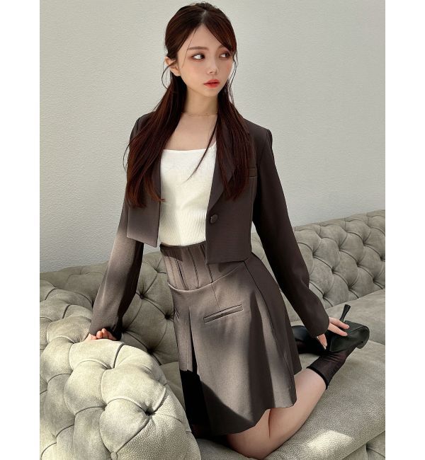 RESEXXY「コルセットミニスカート【セットアップ着用可能】」|スカート|