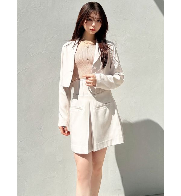 RESEXXY「コルセットミニスカート【セットアップ着用可能】」|スカート|