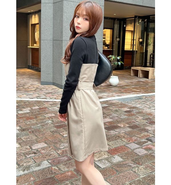 RESEXXY「レイヤードミニワンピース」|ワンピース|