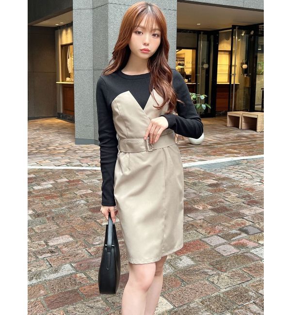 RESEXXY「レイヤードミニワンピース」|ワンピース|