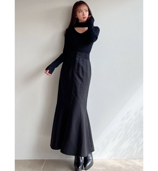 RESEXXY「ウエストリブマーメイドスカート」|スカート|