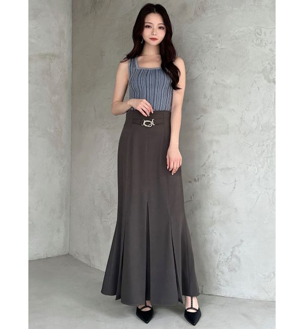 RESEXXY「ファブリックフォールドスカート」|スカート|