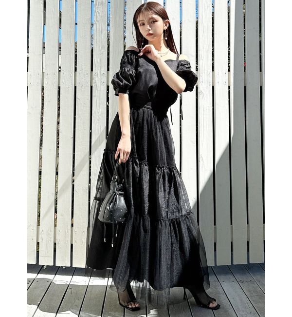 RESEXXY「ボリュームスリーブオフショルブラウス」|シャツ・ブラウス|