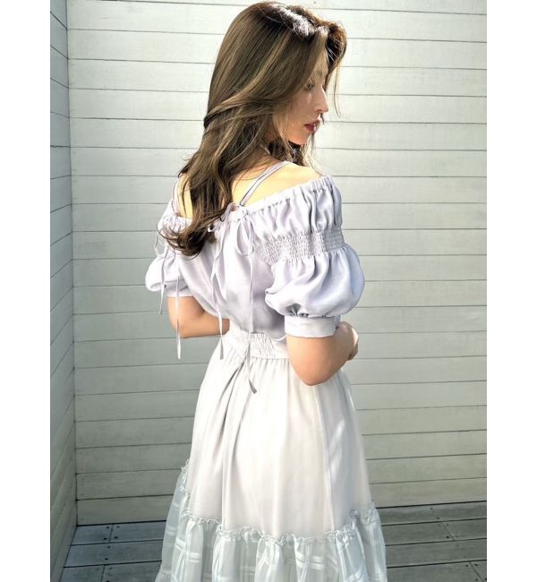 RESEXXY「ボリュームスリーブオフショルブラウス」|シャツ・ブラウス|