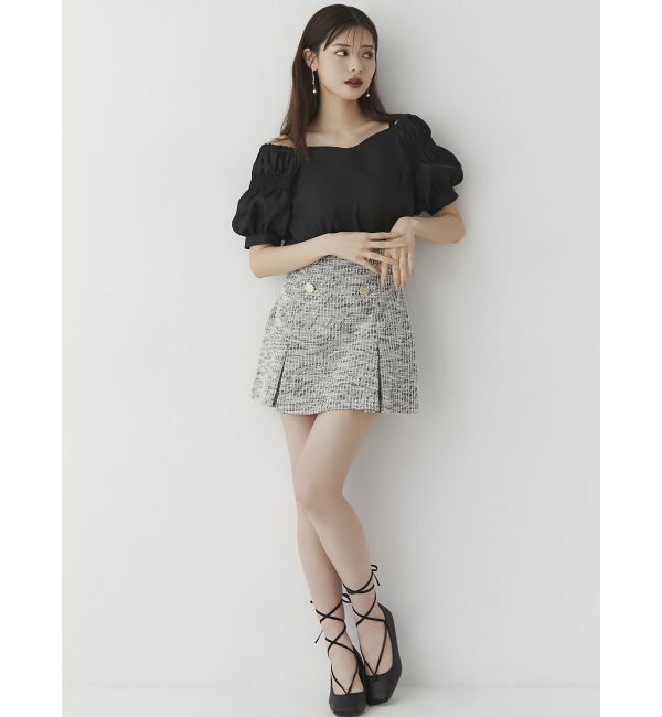 RESEXXY「ボリュームスリーブオフショルブラウス」|シャツ・ブラウス|