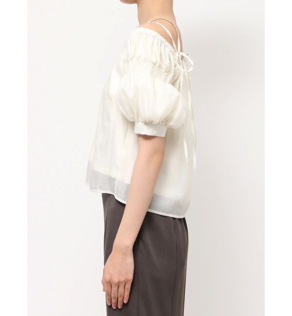 RESEXXY「ボリュームスリーブオフショルブラウス」|シャツ・ブラウス|
