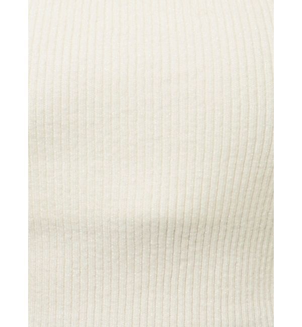 RESEXXY「グリッタークロップドルーズニットトップス」|ニット・セーター|