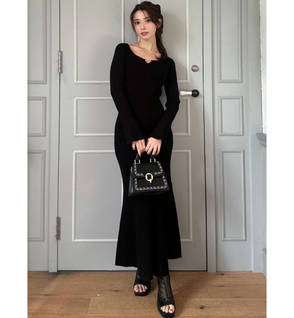 RESEXXY「チェーントリミングハンドバッグ」|ハンドバッグ|