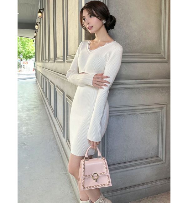 RESEXXY「チェーントリミングハンドバッグ」|ハンドバッグ|