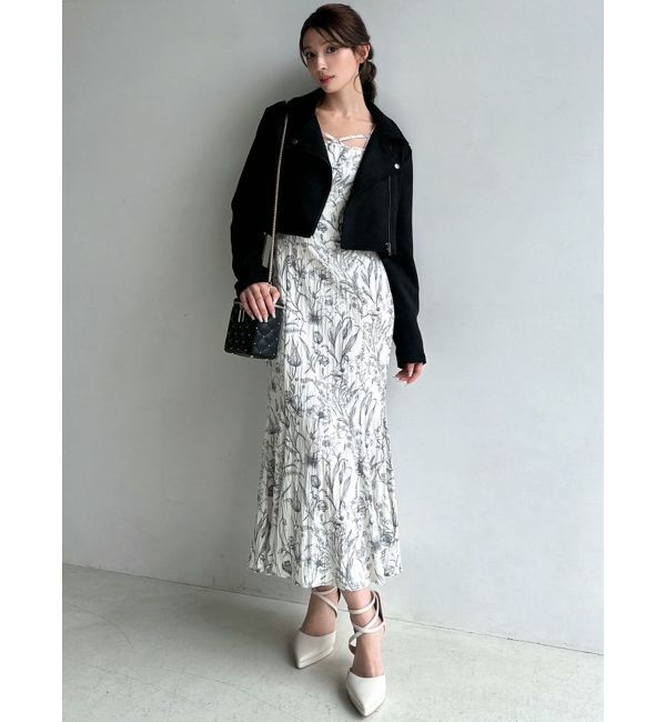 RESEXXY「フェイクスエードライダーズジャケット」|ライダースジャケット|