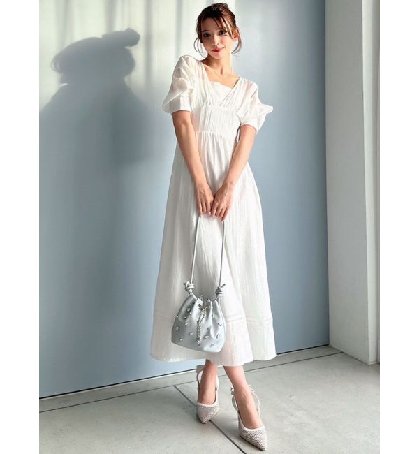 RESEXXY「レーストリムフレアワンピース」|ワンピース|