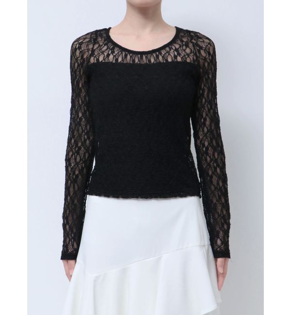 RESEXXY「カップ付きストレッチレーストップス」|Tシャツ・カットソー|