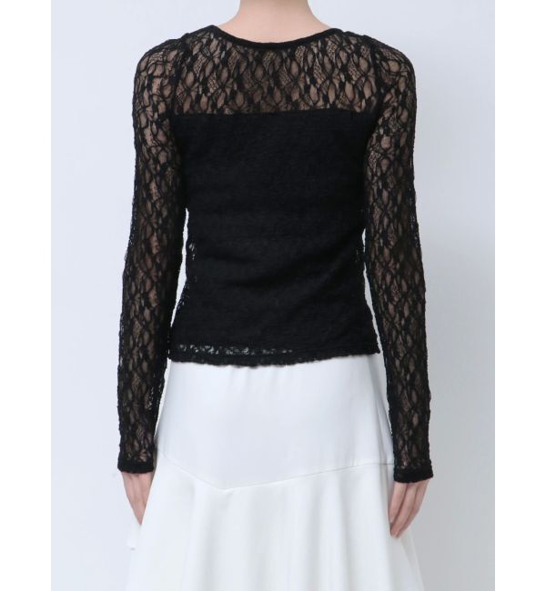 RESEXXY「カップ付きストレッチレーストップス」|Tシャツ・カットソー|