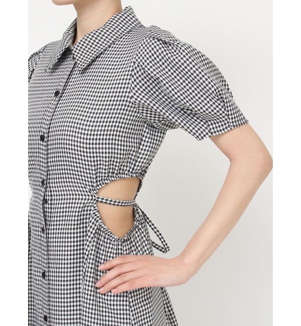 RESEXXY「ウエストオープンシャツワンピース」|ワンピース|